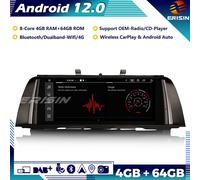 10.25" DAB+Android 12 Car Stereo SatNav DVR IPS Wifi BT BMW 5 Series F10 F11 CIC