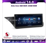 10.25" IPS 64GB Android 14 Autoradio Carplay Mercedes E Classe W212 S212 NTG 4.0