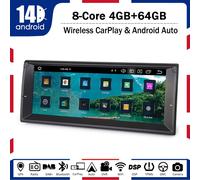 10,25" IPS Android 14 Autoradio Navigatore Auto per BMW 5 Series E39 M5 Carplay
