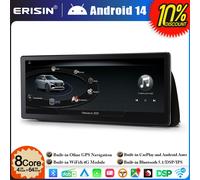 10.25" Qualcomm 8-Core 4+64GB Android 14 Autoradio GPS per Audi Q5 DAB+ Wifi BT