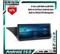 10.25" Qualcomm 8-Core 64GB Android 14 Autoradio per Mercedes Classe E W212 S212