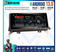10.25" Qualcomm Android 13 Autoradio GPS DAB+ CarPlay SWC BMW X5 E70 X6 E71 CCC