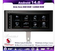 10.25"Qualcomm Android 14 Autoradio Carplay 64GB Audi Q3 MMI SWC Navigatore GPS