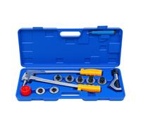 10-28mm Set Di Espansione Tubo con 7 Teste per Tubi di Alluminio Rame | Kit Espansione Manuale Tubo Pinza Espansione Con Taglierina Sbavatore e Valigia per Tubo Rame Tubi Acciaio