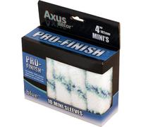 10.2cm Axus Decor pro-Finish Mini Pittura Rullo Blu (Confezione Di 10)