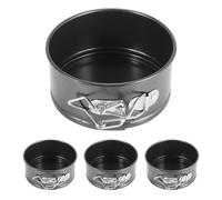 10.2cm con Molla Pan Set 4 Pezzi Piccolo Antiaderente Cheesecake Pan Per