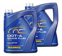DOT4 Liquido Freni Mannol SAE J1703 10,2kg per Malaguti Peugeot Suzuki Triump