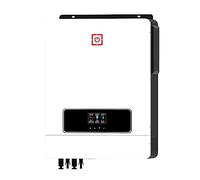 10.2KW On/Off Grid Solar Hybrid Inverter DC48V A AC 230V Uscita Regolatore Di Carica 160A Integrato Dual PV Max 500V Input Risparmio Sui Costi(10.2KW With WiFI)