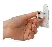 10/2PCS Manopole for porte in cristallo trasparente Maniglie for porte for cassetti dell'armadio Maniglie Maniglia autoadesiva con funzione di gancio Decorazione for parete for porta(10PCS(Crystal))