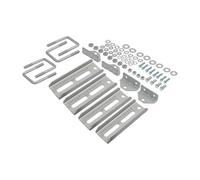10.2x20.3cm Girevole Top Barca Rimorchio Letto Castello Kit Staffe Premium Easy
