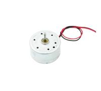 10/30/50 pezzi Micro 300 Motore DC 5V 8800RPM Mini Mute 24mm Motore Mandrino Rotondo 2mm Albero Fai da Te Energia Solare Hobby Giocattolo Modello Adatto per il fai da te, personale(50pcs)