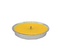 Palucart candela citronella giardino in alluminio 11 cm set da 10 pezzi giardinaggio antizanzare feste ed eventi