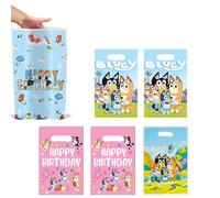 10/30 pezzi/set Borse regalo a tema Bluey, borse da regalo portatili con cartoni animati, borse della spesa, decorazioni per feste di compleanno, regali di Capodanno, regali di San Valentino Animale,L