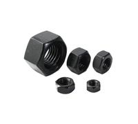 10/30 Pz Dadi Esagonali Grado 8 Acciaio Al Carbonio Ossido Nero M5 M6 M8 M10(M5-30pcs)