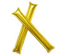 10/30pc Pellicola di Alluminio Bastone Gonfiabile Tifo Spiedi Thunder Gioco Puntelli for il Partito Riunione Sportiva Cheer Leader Per Eventi Sportiv(Yellow,30pcs)