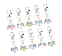 10/30pcs Blessing Keechchains For Wedding Baby Shower Perline A Ciondolo A Lobster Clasps Clasps Torychain.