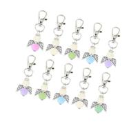 10/30pcs Blessing Keychain Holding Perline Per Perle A Ciondolo A Ciondolo Con Clip Aragosta Per Infermiere Doctor Doctor Protezione Keechchain