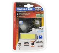 10-30V Mega-Led - Pannello COB 36 chips - 60x20 mm - 2,4W - 1 pz - D/Blister -