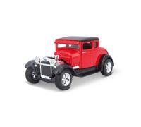 10-31201 Bburago Maisto - Ford Model A (1929), rosso - Scala 1:24