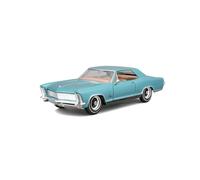 10-31214 Bburago Maisto - Buick Riviera (1965), blu - Scala 1:24