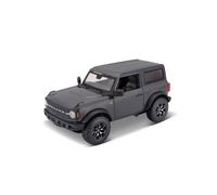 10-31530 Bburago 1:24 2021 Ford Bronco (versione 2 porte) Grigio Nero