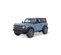 10-31530 BUBburago Maisto 1:24 - 2021 Ford Bronco Versione 2 porte Blu