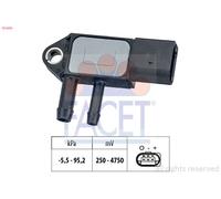 10.3263 FACET Sensore, Pressione gas scarico per AUDI,PORSCHE,SEAT,SKODA,VW