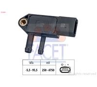 10.3264 FACET Sensore, Pressione gas scarico per AUDI,DODGE,JEEP,MITSUBISHI,SEAT