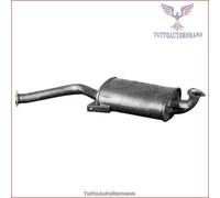 10.34.76 Silenziatore centrale Imasaf per ALFA ROMEO SPIDER