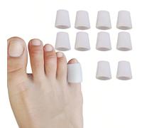 10-4 pezzi/confezione Protezione per le dita dei piedi, Manicotti per le dita dei piedi per proteggere le dita dalla frizione, Manicotto protettivo per il dito piccolo per prevenire le abrasioni, Prot