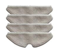 10/4 pezzi di stracci in microfibra, compatibili con Kyvol R9, pezzi di ricambio for aspirapolvere robot, panni for mocio for uso asciutto e bagnato, for la pulizia dei pavimenti in casa.(4 PACK)