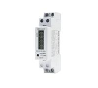 10(40) A Monofase 1P 2 fili Wattmetro digitale Consumo energetico kWh Contatore di energia AC 220V 50Hz LCD elettrico(10(40) A)