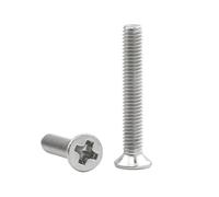 10-40 pezzi di viti elettroniche a testa svasata con impronta a croce in acciaio inossidabile, M3-M6, per computer e notebook, M5x25mm(15 pezzi)