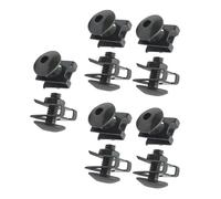 10 5 2 Set Adatto for Moto Scooter ATV Ciclomotore Copertura in Plastica Vite Bullone e Clip Tipo U Con Dado M6 6mm M6X16(10 sets)