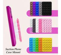 10/5/3/1 pezzo, 48 pezzi di ventose in silicone, colori multipli adatti per smartphone e tablet - supporto per telefono a forma di polpo, confezione multicolore, durevole e facile da usare, senza batt