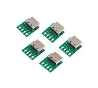 10/5 pezzi USB 3.1 tipo-c connettore scheda PCB adattatore presa 16P for trasferimento cavo linea dati di test(5 Pieces)