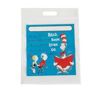 10,5 "x 14,2" Dr. Seuss Il gatto nel cappello di plastica Book Buddy Bags - 12 pz.