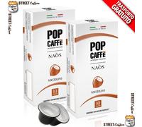 N.100 CAPSULE POP CAFFÈ NAOS CREMOSO COMPATIBILE CON MACCHINE NESPRESSO