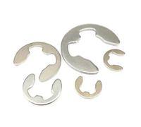 10/50/100 pcs M1.2 M1.5 M2 M2.5 M3 M3.5 M4 M5 M6 M7 M8 M9 M10 M11 M12 M13 M15 M16 304 Albero In Acciaio Inox Anello di Ritegno Rondella Esterna E Clip di Sicurezza(M7 50pcs)