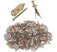 10/50/100 Pcs Self Drilling Anchors Screws, Drywall Self-Drilling Anchors with Screws, Expansion Screws Set, No Drill Or Holes in Wall, Wall Anchors for Fixing Picture, Wall Cabinets