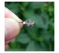 10/50/100 pezzi 8 * 2,5 mm Mini motori a vibrazione DC 3 V - 4,2 V Pulsante piatto a Micro DC Motore vibrante brushless for orologio sportivo intelligente Adatto per il fai da te, personale(10PCS)
