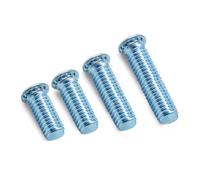 10/50/100 pz Protezione Ambientale Zincato Rivettatura a Pressione Vite Bulloni/Piastra di Chiodo a Parti M2.5-M10(100pcs M5X8)