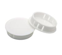 10/50/100 pz Tappo for foro in plastica bianca 5-75mm Copriforo in nylon HP-22 SKT-25 Tappi rotondi for mobili(HP-8,100Pcs)