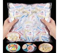 10/50/100 tipi di pellicole elastiche versatili e inodori per la conservazione degli alimenti - coperchi per piatti estensibili, adatti per articoli anti-polvere per casa e ristorante, un must per i p