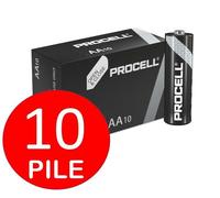 10/50 Batterie Duracell Stilo Procell Pile Alcaline Stilo AA Industrial