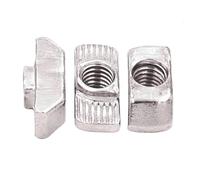 10-50 connettori di fissaggio a dado scorrevole a forma di T M3 M4 M5 M6 M8 M10 adatti for estrusione di alluminio EU30 EU35 EU40 EU45(EU40- M6 (20pcs))