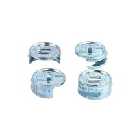 10/50 pezzi 25 mm di spessore tre in uno connettore eccentrico ruota/ferramenta for mobili diametro vite asta(50Pcs,43mm screw rod)