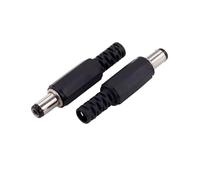10/50 pezzi DC022B 5. X 2.1mm Presa di alimentazione CC 3.5x1. Connettore femmina for montaggio a pannello Adattatore spina .5 * 2.5MM Pin(2.5x5.5mm Male,50pcs)