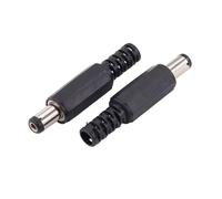 10/50 pezzi DC022B 5. X 2.1mm Presa di alimentazione CC 3.5x1. Connettore femmina for montaggio a pannello Adattatore spina .5 * 2.5MM Pin(2.1x5.5mm Male,50pcs)