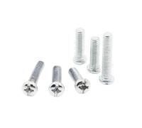 10-50 pezzi Vite a testa cilindrica con impronta a croce Phillips GB818 M3 M4 M5 M6 M8 A2-70 Acciaio al carbonio zincato intaglio a wanglan(35mm,M8 10pcs)